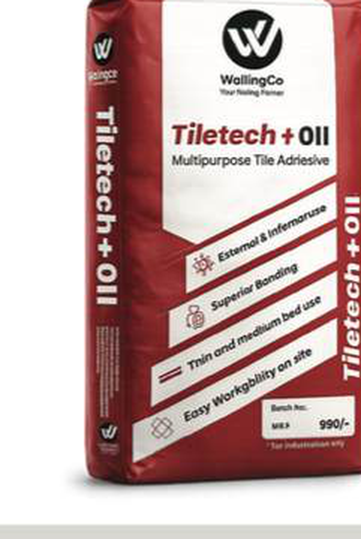 Tiletech 011 tile adhesive bag